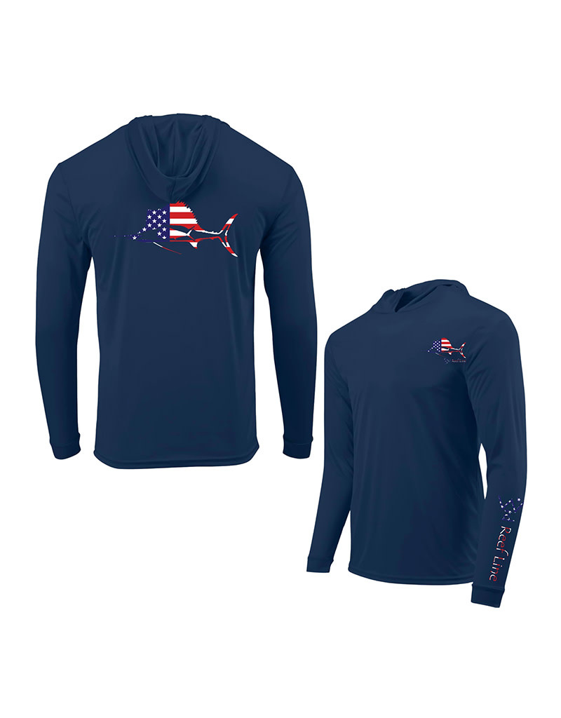 3rd ReefLine 3rd Reef Line Mens Tortuga with American Flag Offshore