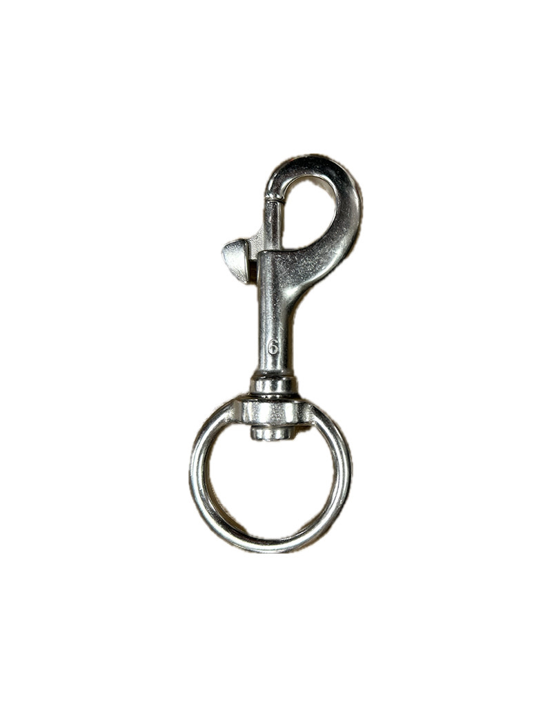 DIVE DIY FE SS Oval Swivel Snap Hook