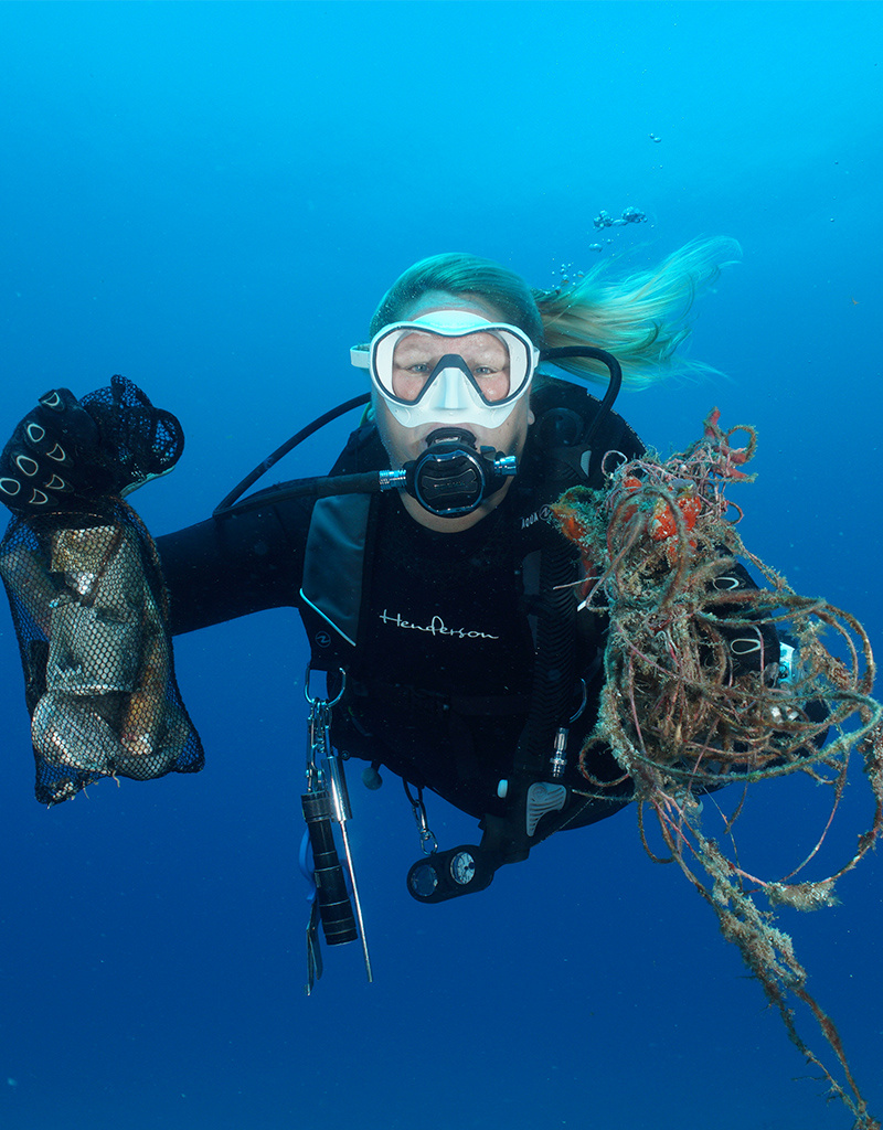 Force-E Beach Sweep Cleanup Dive