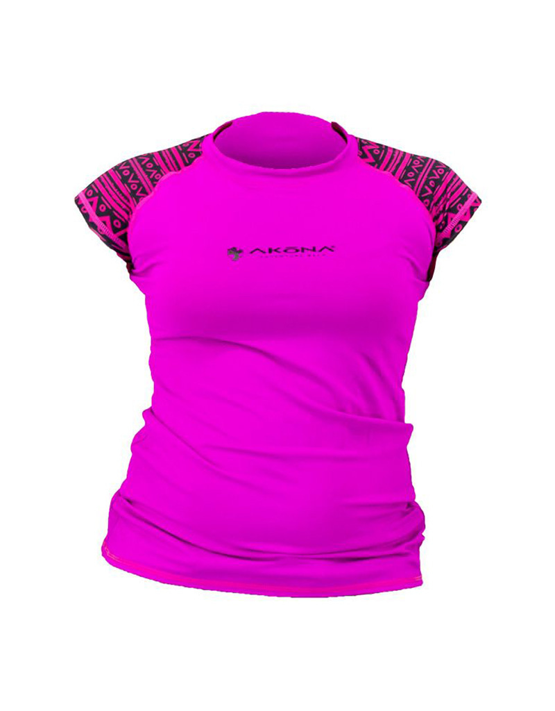 Diversco / Akona / Sherwood Akona Womens Sun Shirt Short Sleeve