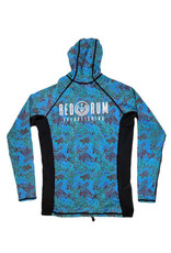 RedRum International Red Rum Spearfishing Rashguard AquaFleck Camo Blue