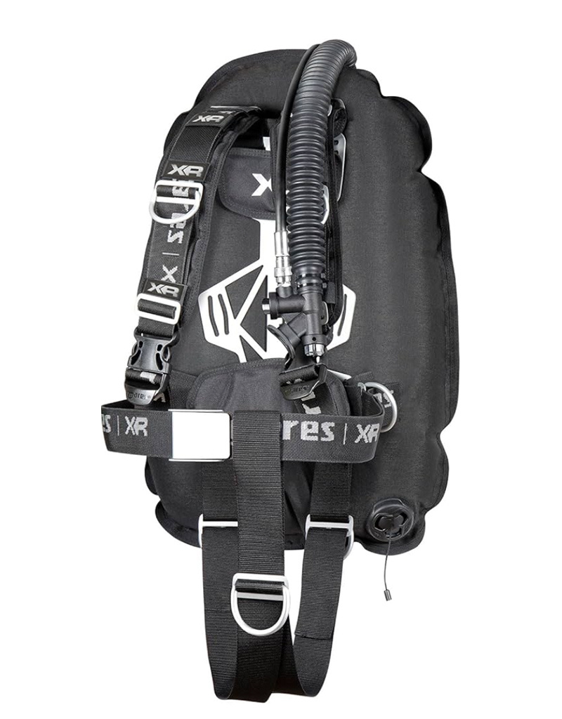 Mares Mares Rec TRIM Single Back Mount Set SS RD NLA