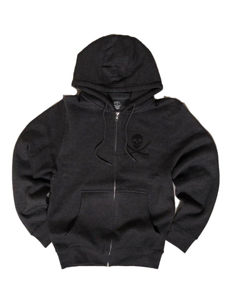 Haggard Pirate Haggard Pirate Skulled Zip Up