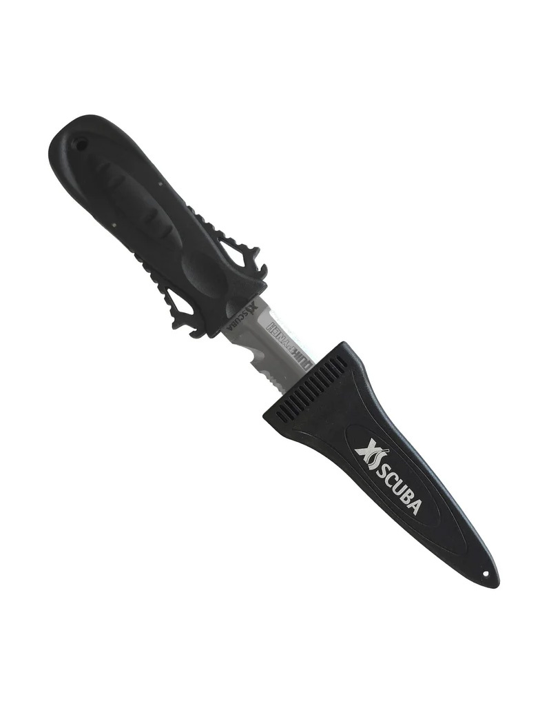 XS Scuba XS Scuba QuikPynch Knife, Tanto Tip