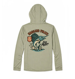 Haggard Pirate Haggard Pirate Flybridge Fishing Club UPF Hoodie