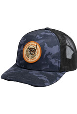 Haggard Pirate Haggard Pirate Skull Diver Retro Trucker