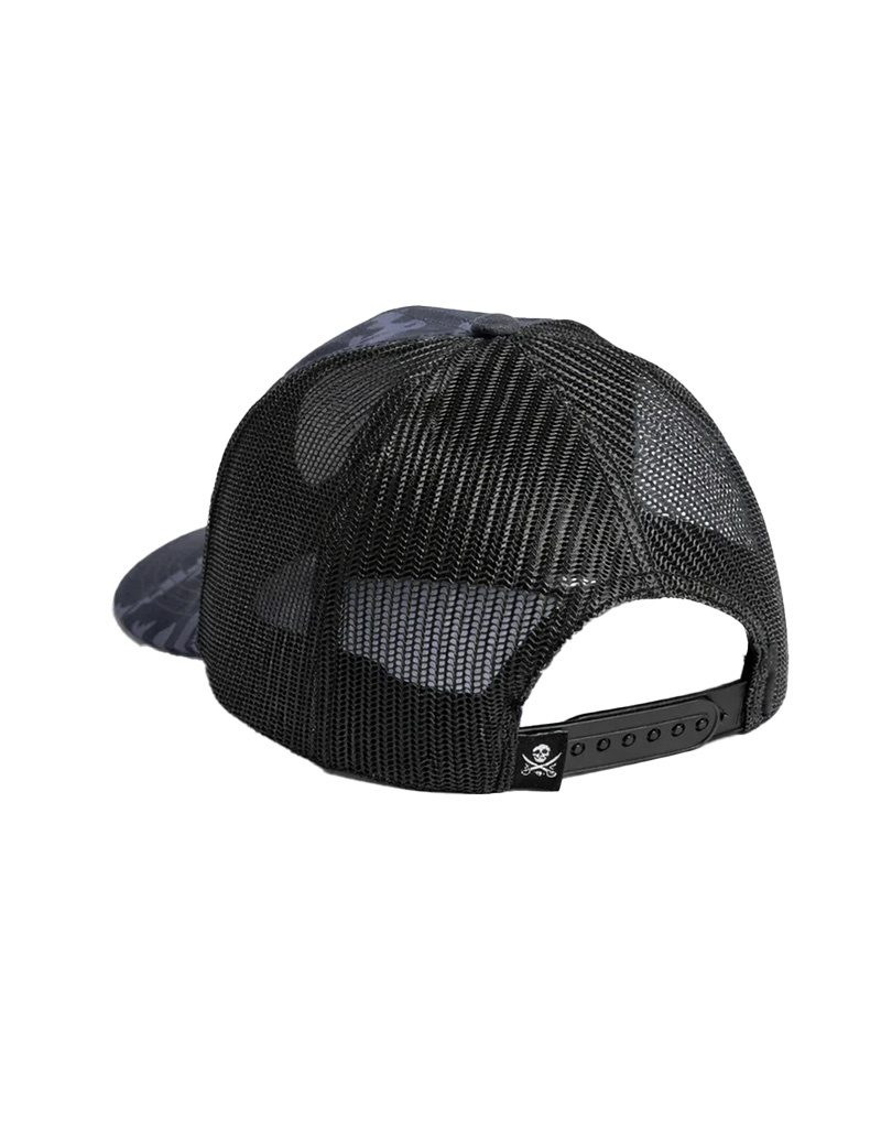 Haggard Pirate Haggard Pirate Skull Diver Retro Trucker