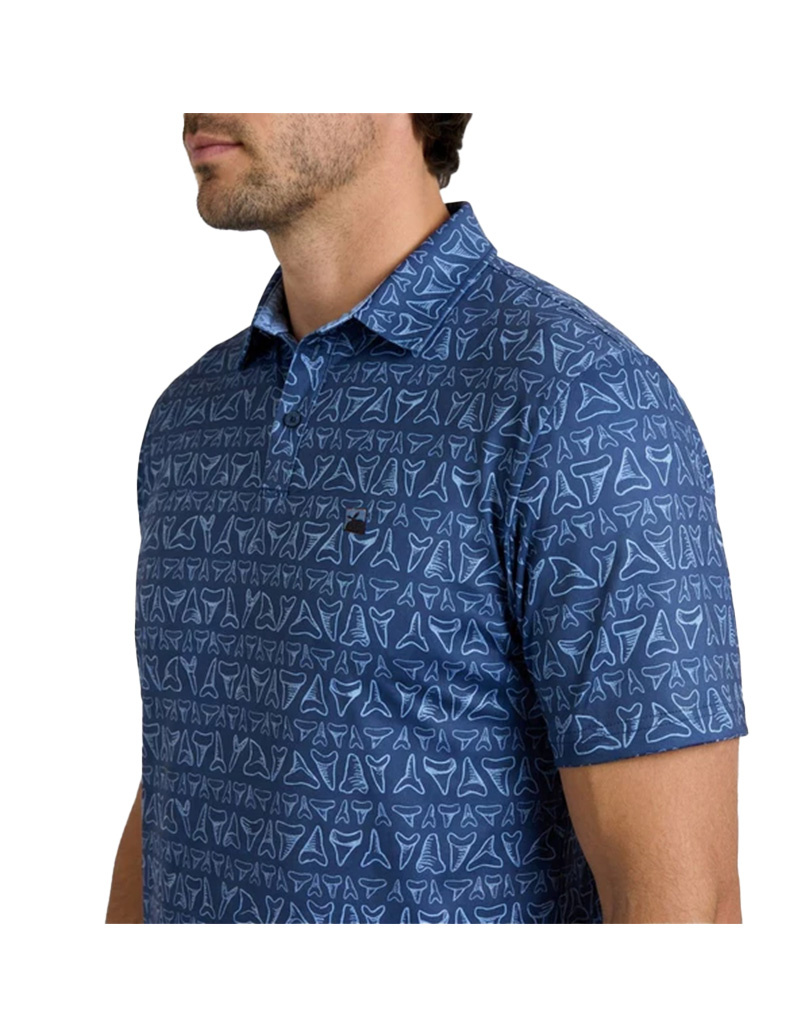 Flomotion Flomotion Toothy Stripe Polo
