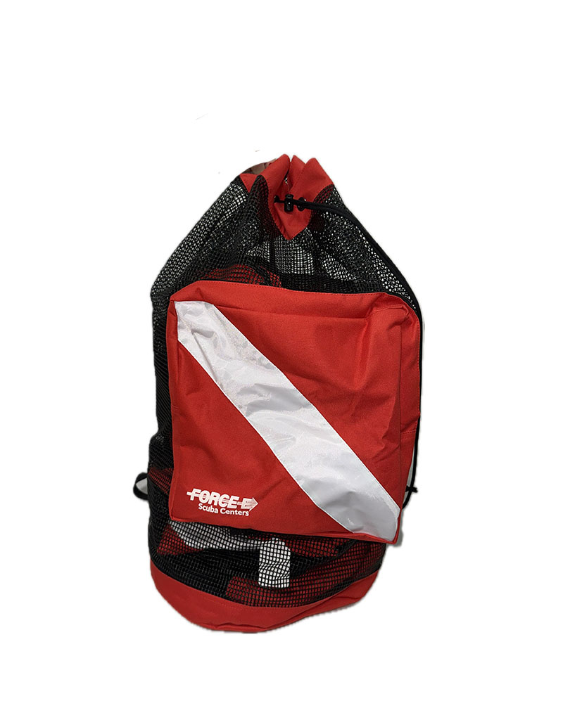DIVE DIY Force-E Mesh Backpack Dive Flag