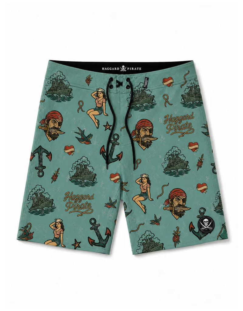 Haggard Pirate Haggard Pirate Broadside Boardies