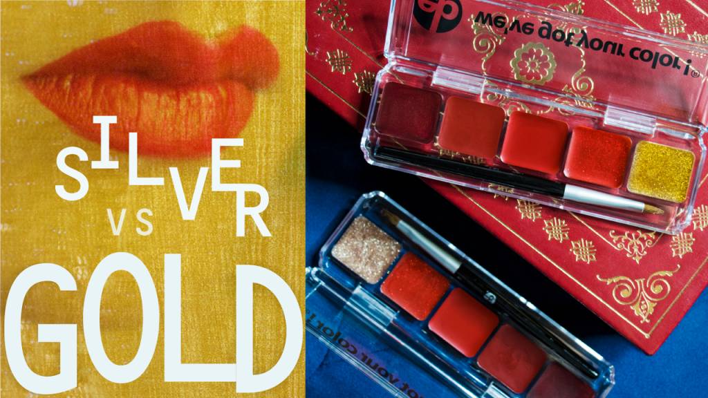 Silver Vs Gold Holiday Lip Palette