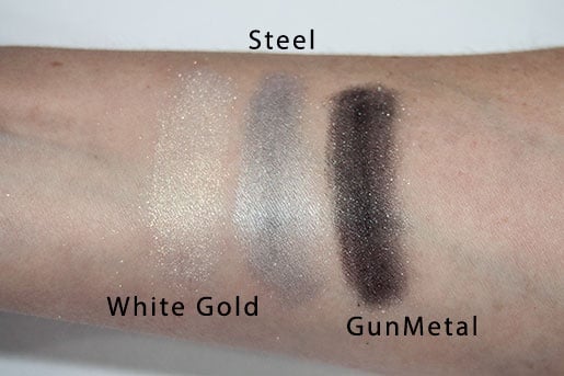 white gold eyeshadow