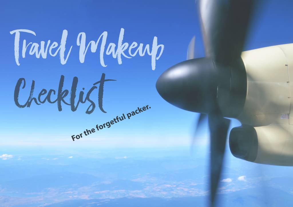 Travel Makeup Checklist