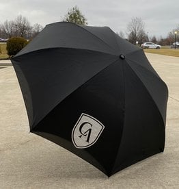 Haas-Jordan Haas-Jordan Reversible Umbrella 48 in. Black