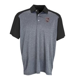 Vantage Vansport Men's Two-Tone polo with Shield #2615