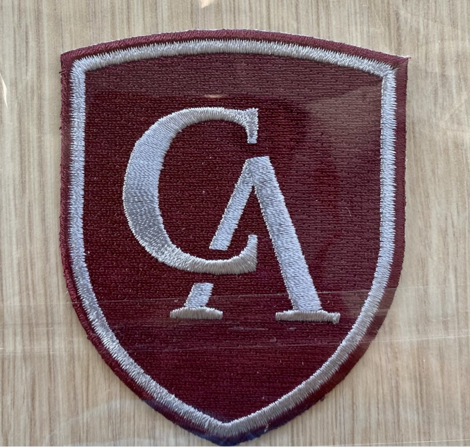 CA Shield Embroidered patch - 3 in.