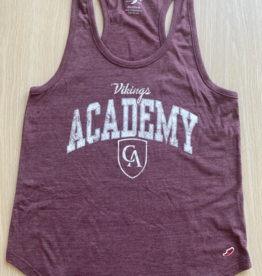 League Ladies Intramural Distressed Academy Tank