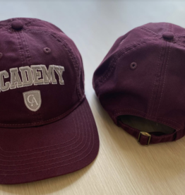 Legacy Legacy Youth Academy Shield Relaxed Twill Hat Maroon