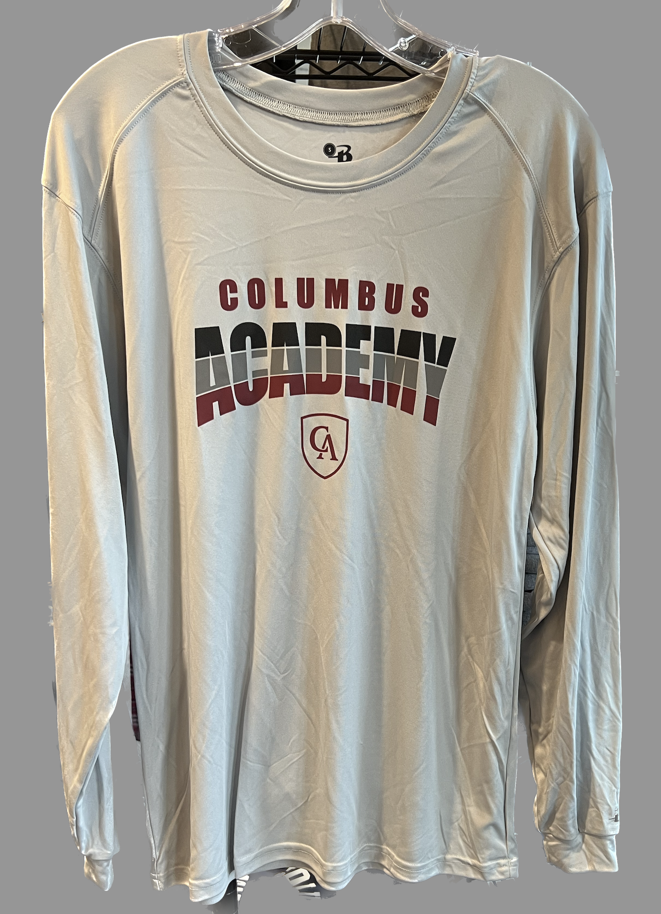 Badger Badger Adult 3 Color Academy Performance Tee L/S
