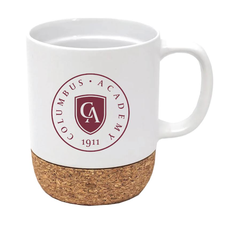 nordic Cork Bottom Mug with Lid - 14 Oz.