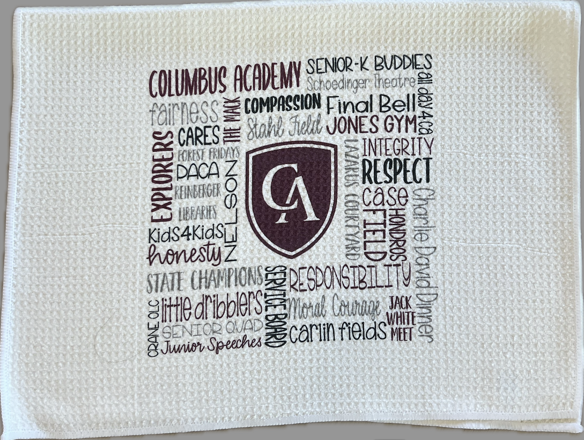 Graffiti Tea Towel