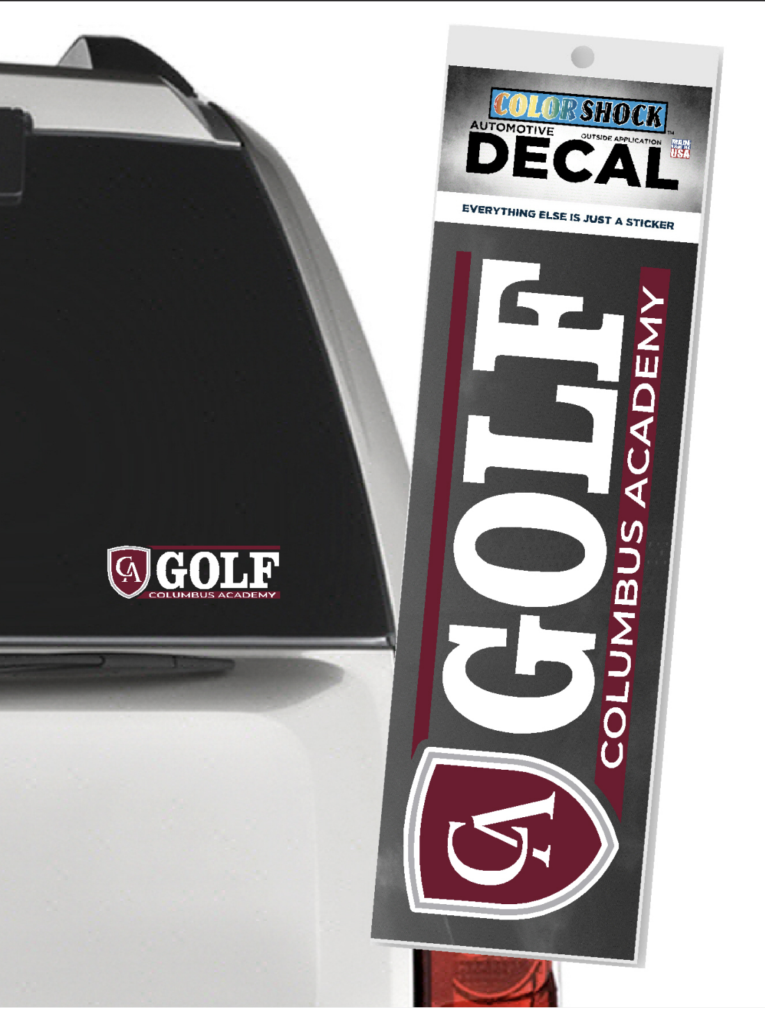 Colorshock Color Shock Sport Car Decal