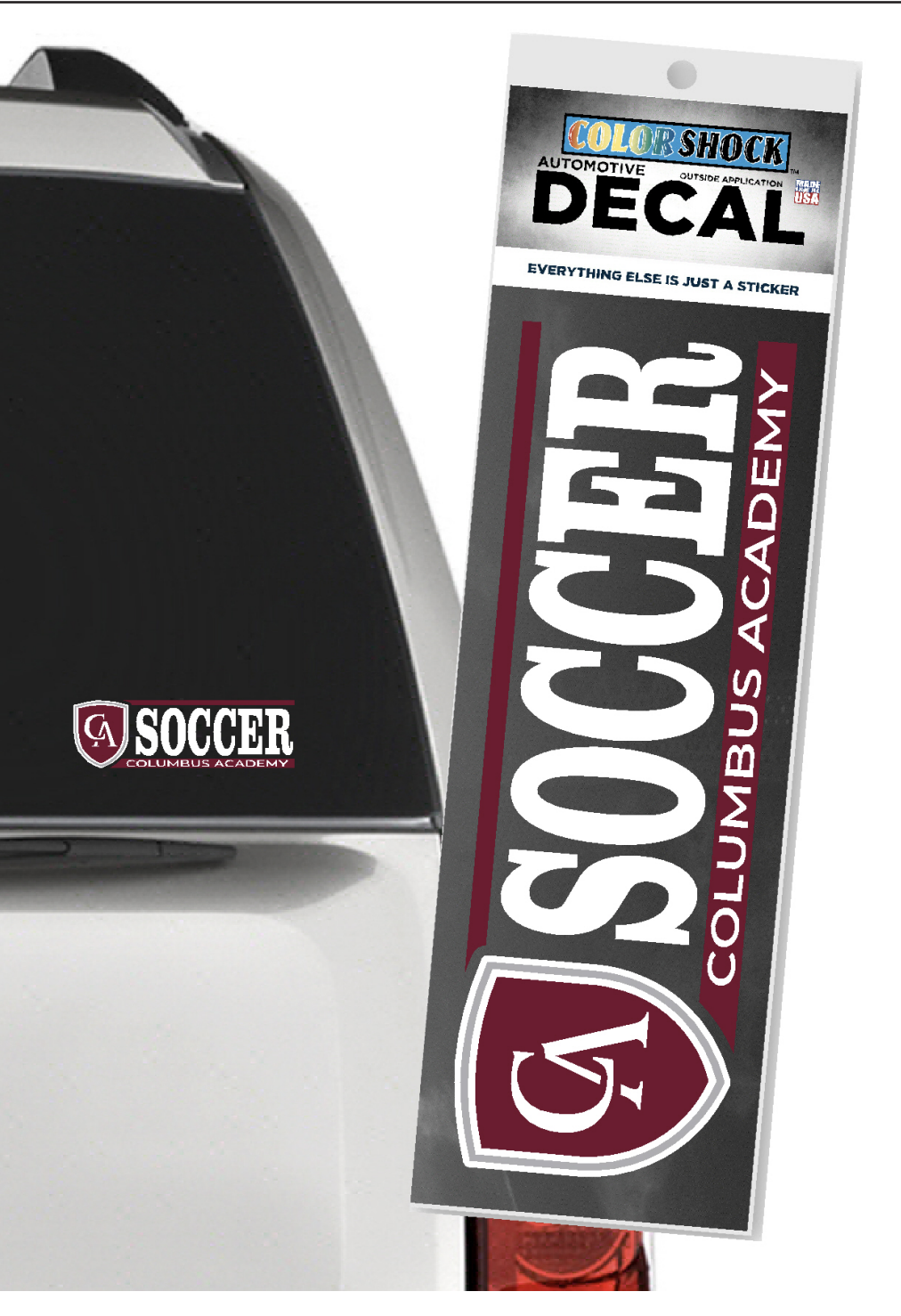 Colorshock Color Shock Sport Car Decal