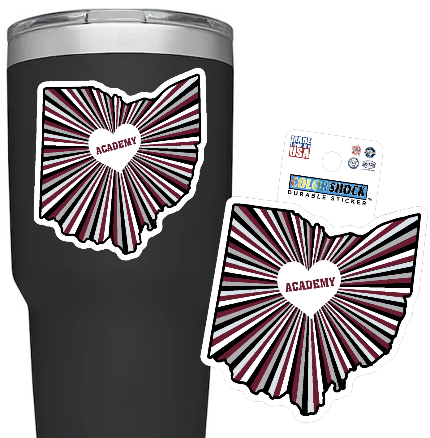 CDI Corp Color Shock Sticker