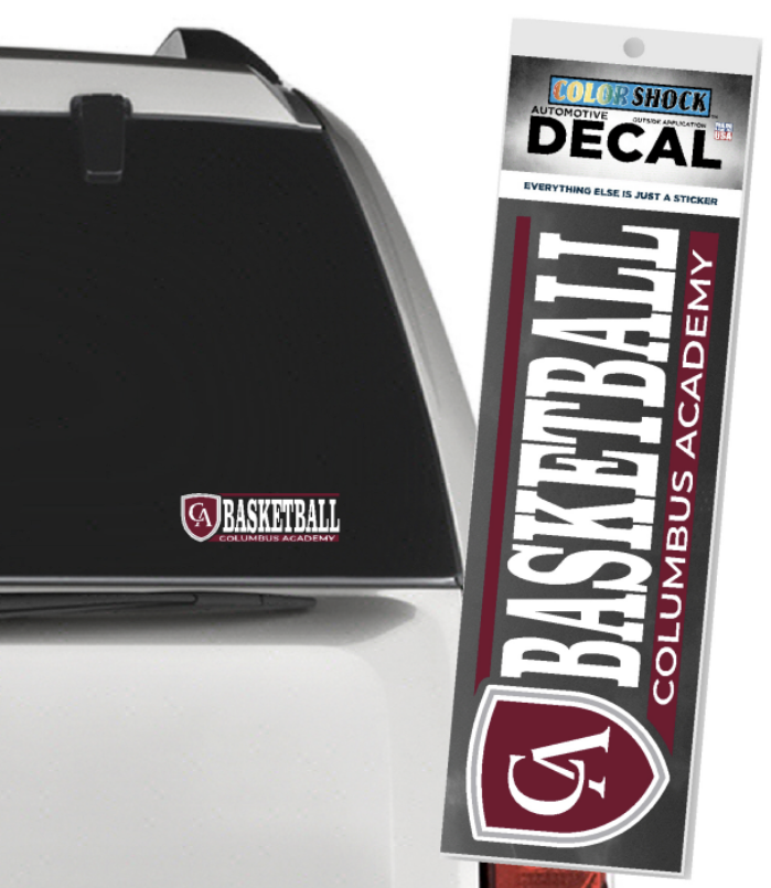 Colorshock Color Shock Sport Car Decal