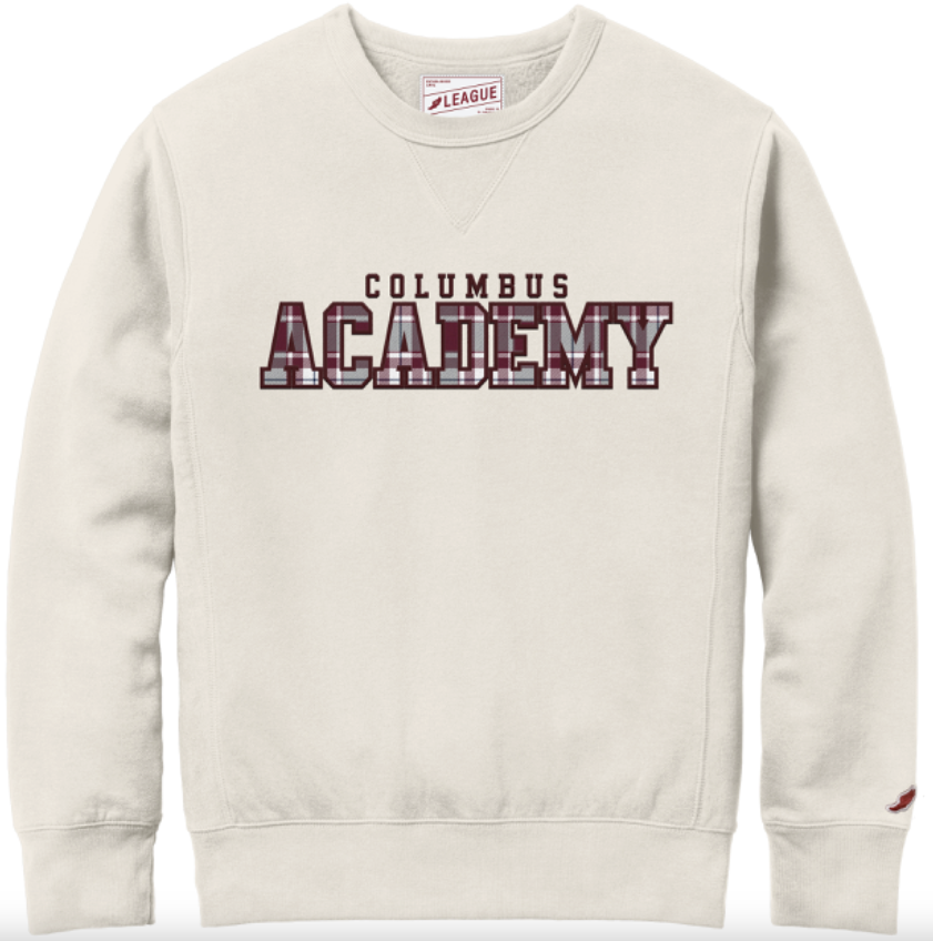League League CA Plaid Crew Fleece