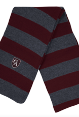 LogoFit Logofit Niagara striped knit scarf