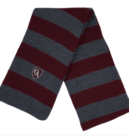 LogoFit Logofit Niagara striped knit scarf