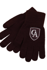 LogoFit Logofit Youth Knit Texting Glove  - Maroon