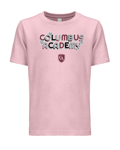 Bella Toddler CA Heart Tee
