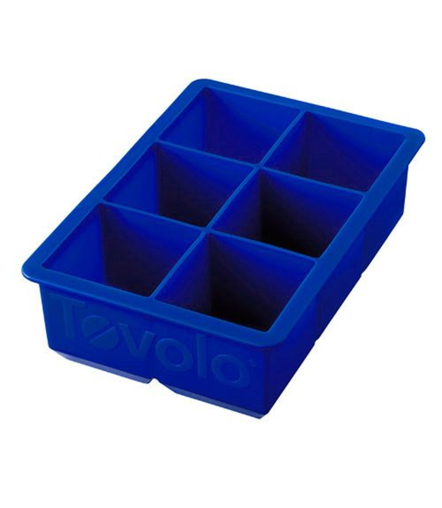 Silicone King Size Ice Cube Tray with Cover - Golden Gait Mercantile