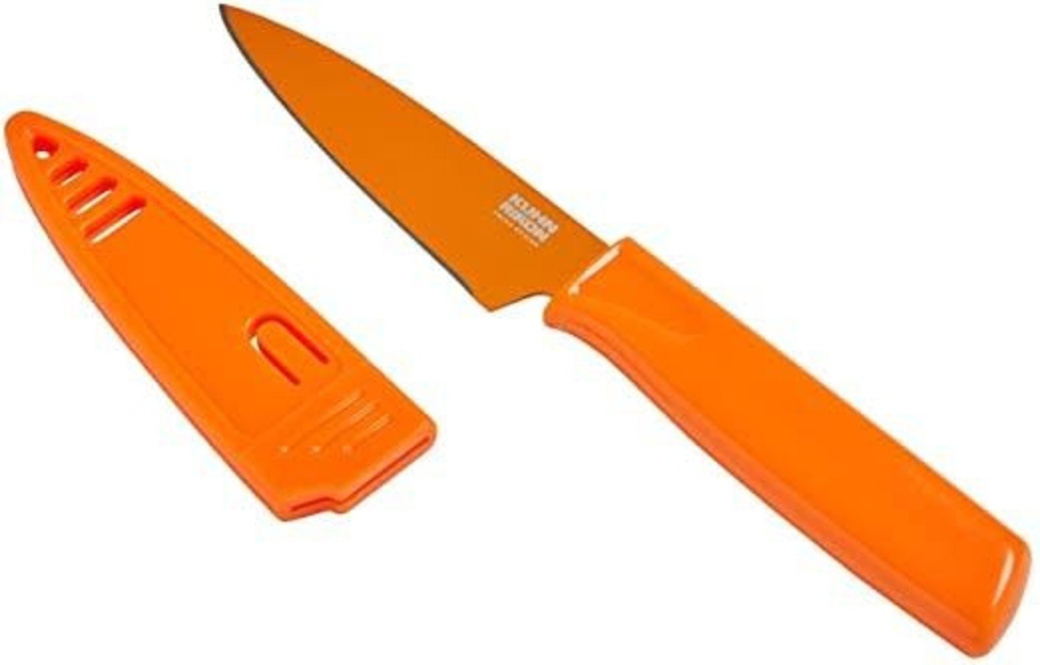 Kuhn Rikon Color+ Paring Knife 4 funky fruit citrus