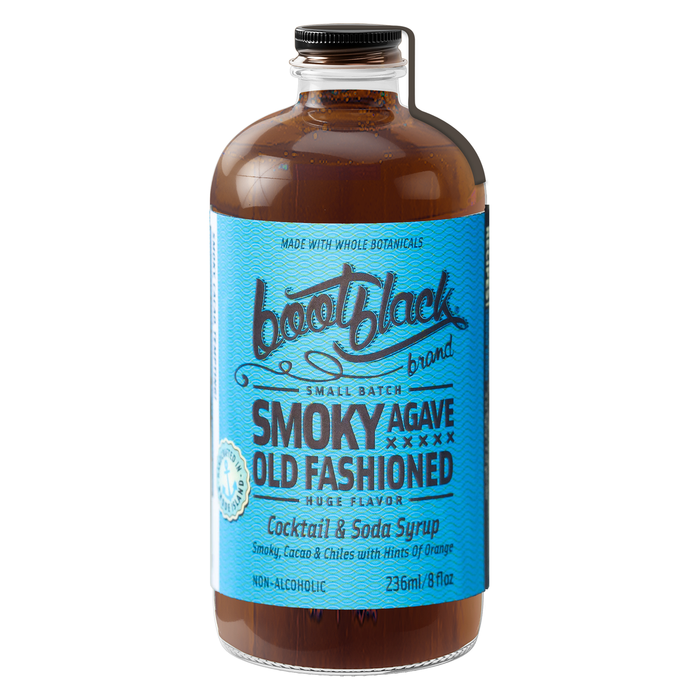 Bootblack Smoky Agave Old Fashioned Syrup, 8oz
