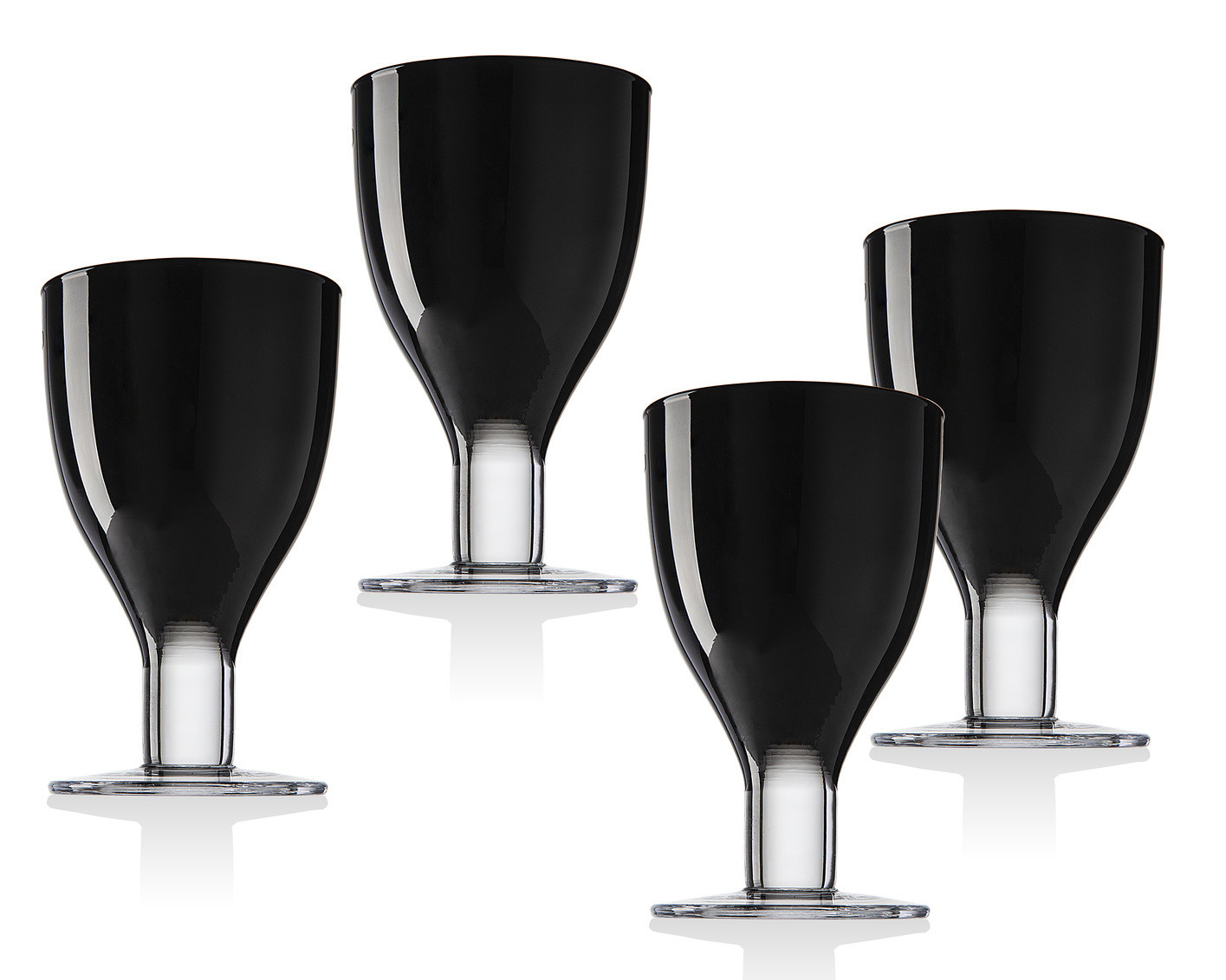 black goblets