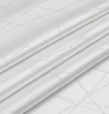 TC1333- 70 x 108 Jacquard White Silver Rays Tablecloth