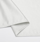 TC1335- 70 x 120 Jacquard  Desert White Silver Tablecloth