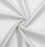 TC1335- 70 x 120 Jacquard  Desert White Silver Tablecloth