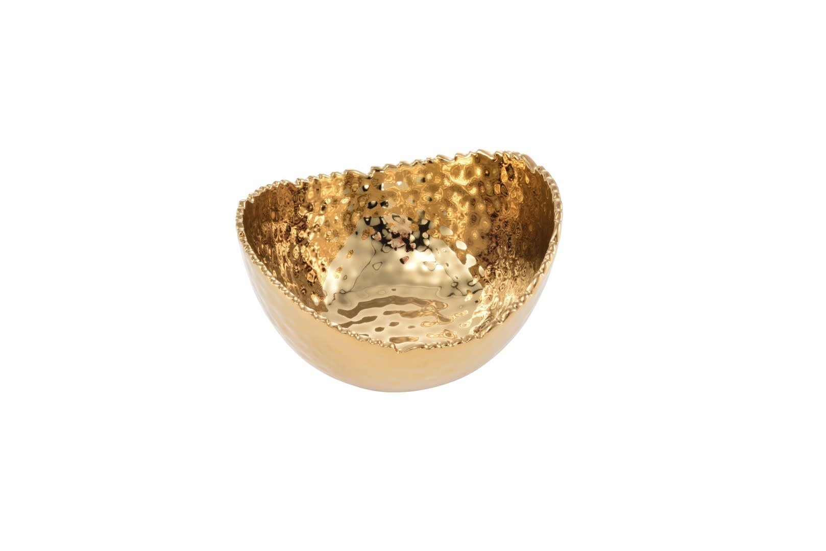 Extra Small Gold oval bowl