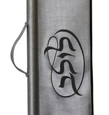 Silver Lulav Bag With Dark Gray Lettering
