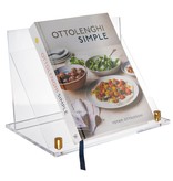 Foldable Cook Book Stand Silver