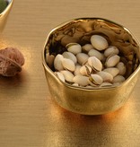 Simple Ceramic Small Gold Bowl