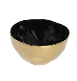 Black & Gold large Bowl