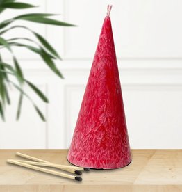Red Cone Havdala Candle