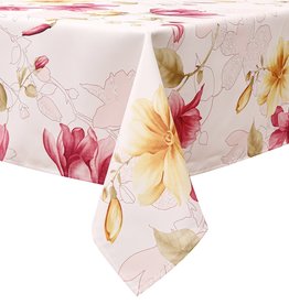 TC1503 70x144 Fushia Floral Tablecloth