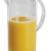 Acrylic Tall Pitcher with Cover