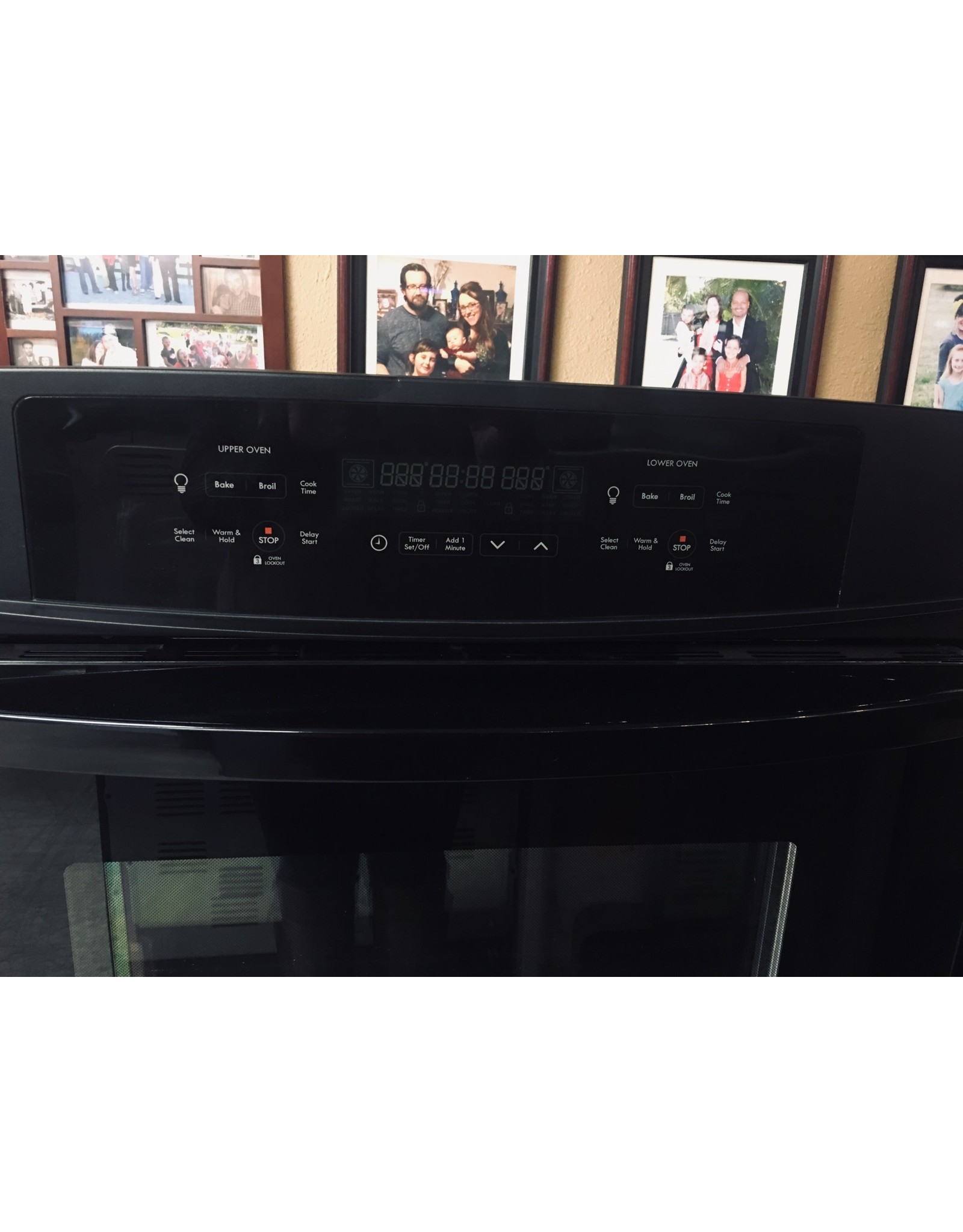 KENMORE KENMORE DOUBLE WALL OVEN IN BLACK